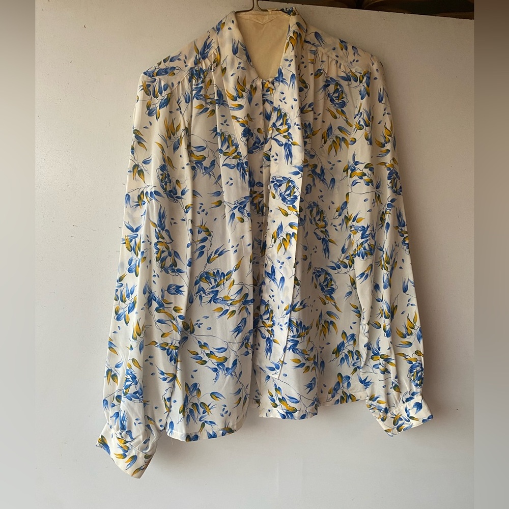 Vintage silk blouse